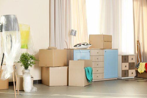 Professional house removals service planning a home move in Rainham
