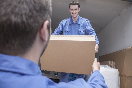 Customer beginning a storage booking under service terms