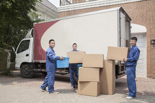 Professional removals team planning a house move in Rainham